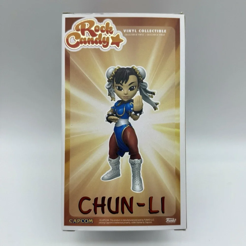 Funko Rock Candy Street‎ Fighter Game Stop Exclusive Chun Li Blue - NEW -